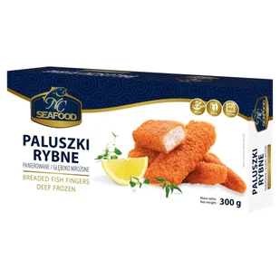 NC Seafood Paluszki rybne panierowane 300 g - Ryby świeże i mrożone - miniaturka - grafika 1
