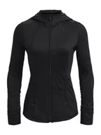 Kurtki i kamizelki sportowe damskie - Under Armour Bluza w kolorze czarnym - miniaturka - grafika 1