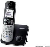 Telefony stacjonarne - Panasonic KX-TG6811 PDB - miniaturka - grafika 1