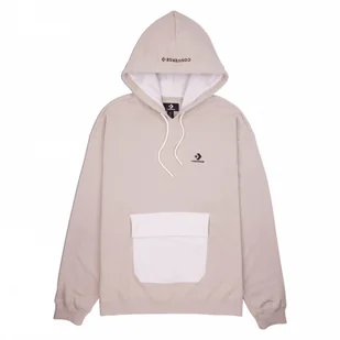 Męska bluza dresowa nierozpinana z kapturem CONVERSE Utility Pocket Pullover Hoodie - Bluzy męskie - miniaturka - grafika 1