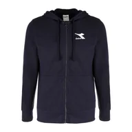 Bluzy męskie - Bluza męska DIADORA HOODIE FZ SWEAT CORE - miniaturka - grafika 1