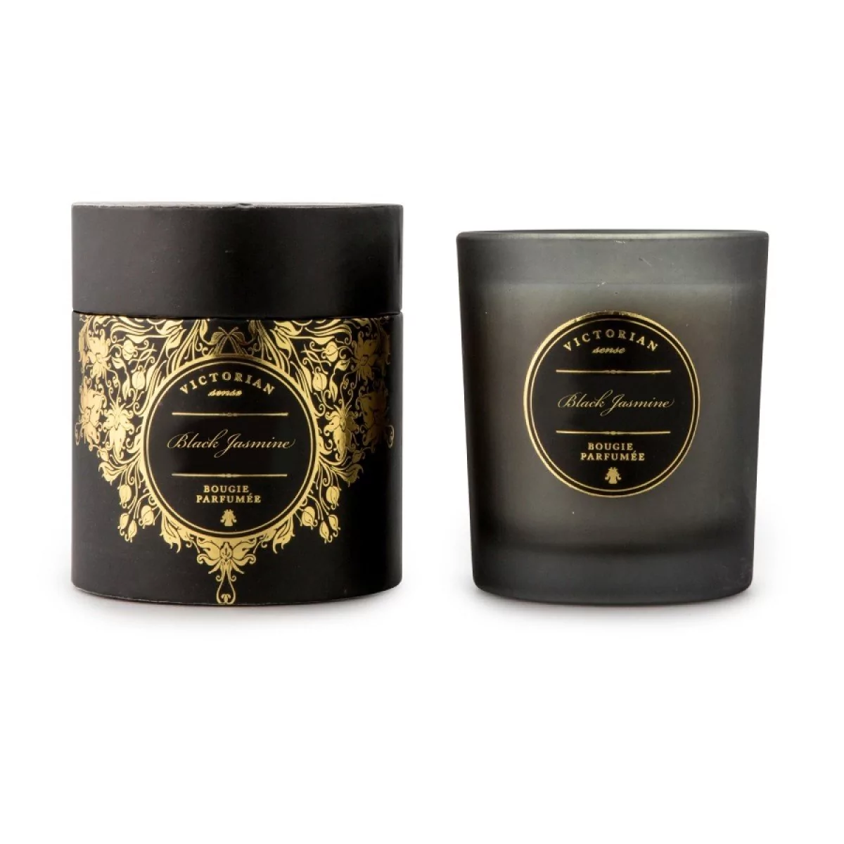 Victorian Victorian Świeca zapachowa Victorian Black Jasmine jaśmin i piżmo do 30 godzin śred 7,5 x 8,5 cm VI-5392401901
