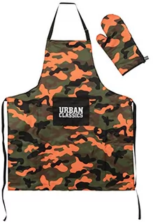 Czapki i chusty sportowe męskie - Urban Classics zestaw do grillowania szalik mieszany, Wielokolorowy (Orange Camo 01652), rozmiar uniwersalny - grafika 1