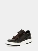 Sneakersy damskie - Sneakersy Ze Skórzaną Wstawką Model Cento - miniaturka - grafika 1