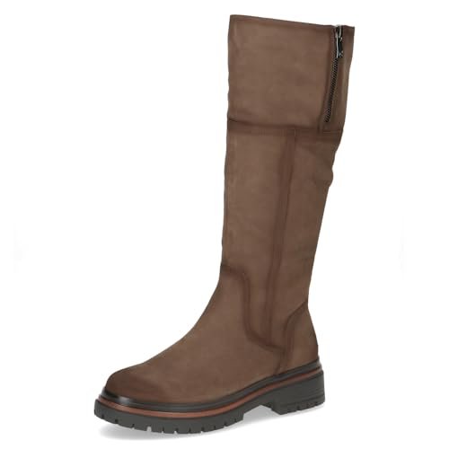 Caprice Damskie buty 9-25601-45, modne kozaki, taupe Nubuc, 40 EU, taupe nubuc, 40 EU