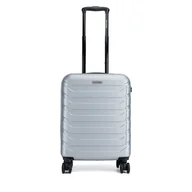 Walizki - Walizka kabinowa Gino Rossi GIN-S-003-05-SILVER. Srebrny - miniaturka - grafika 1