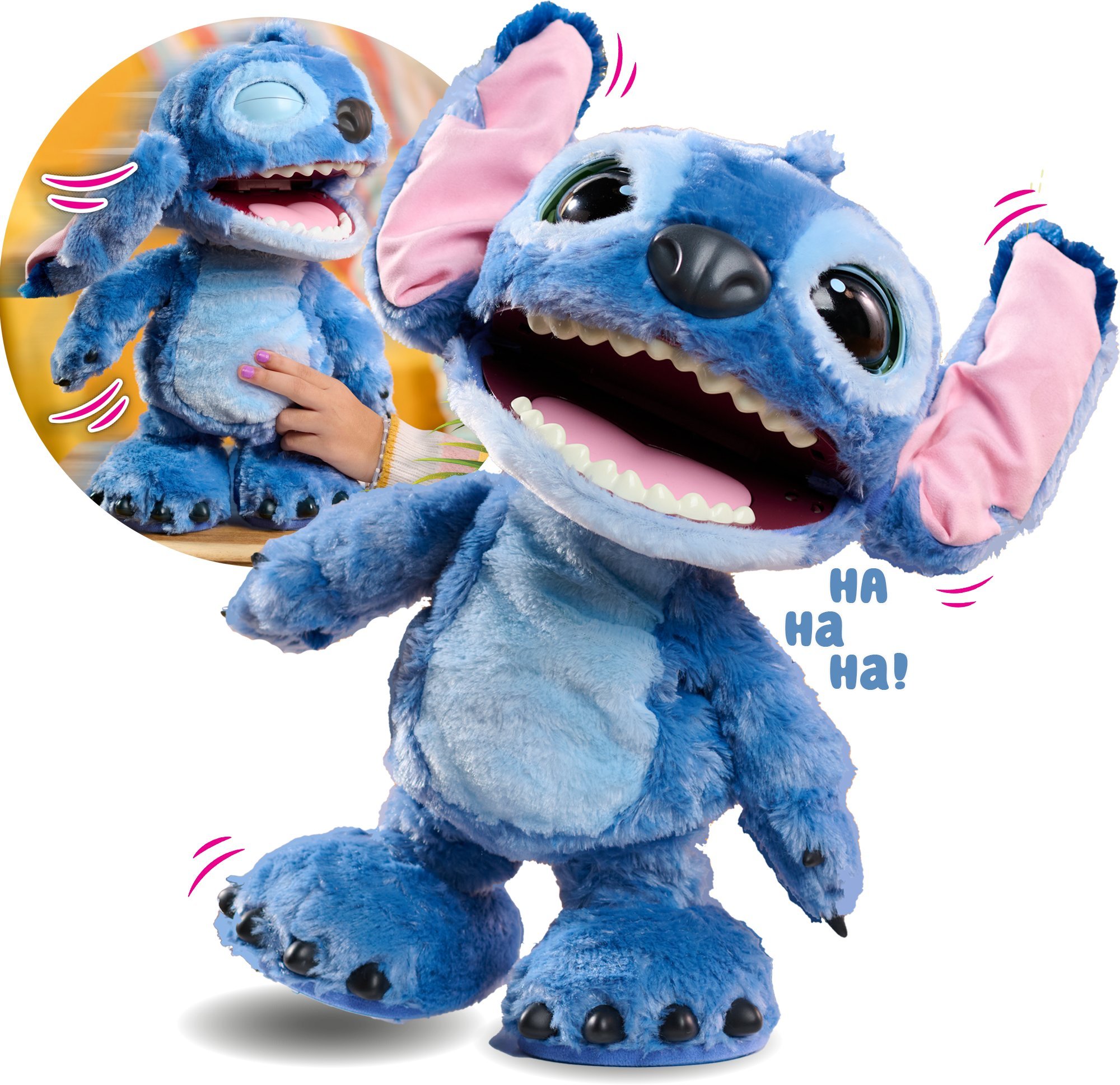 Disney Stitch, interactive plush