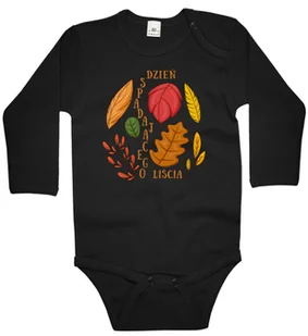 Body dziecięce Z Napisem Dzień Spadającego Liścia Różnobarwne Liście 62/68 - Body dla niemowląt Body dziecięce Z Napisem Dzień Spadającego Liścia Różnobarwne Liście 62/68 - Body dla niemowląt - miniaturka - grafika 1