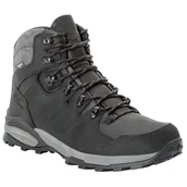 Buty trekkingowe męskie - Buty trekkingowe męskie Jack Wolfskin Refugio Prime Texapore Mid M Rozmiar butów (UE): 47 / Kolor: czarny - miniaturka - grafika 1