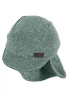 Czapki damskie - Sterntaler Unisex dziecięca czapka z daszkiem kark frotte czapka dziecięca, ciemnozielona, normalna, ciemnozielony, 51 - miniaturka - grafika 1