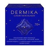 Kremy do twarzy - Dermika Luxury Neocollagen 70+ kolagenowy krem odżywczy do redukcji zmarszczek i wiotkości skóry na dzień i na noc 50ml - miniaturka - grafika 1