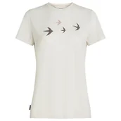 Koszulki sportowe damskie - Koszulka damska Icebreaker Women Merino 150 Tech Lite SS Tee Bird Transit Rozmiar: S / Kolor: biały - miniaturka - grafika 1