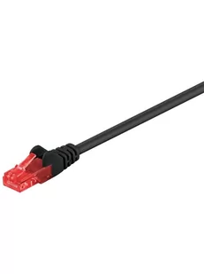 Goobay siatka kabel sieciowy (2 X RJ45, Cat6 UTP 10 m) Czarny 4040849686788 - Kable komputerowe i do monitorów - miniaturka - grafika 2
