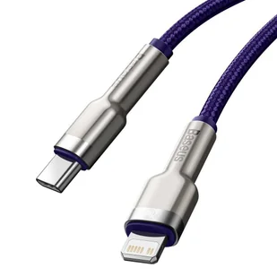 Baseus Cafule Metal Data kabel USB Typ C - Lightning 20 W Power Delivery 2 m fioletowy (CATLJK-B05) hurtel-66687-0 - Kable USB - miniaturka - grafika 24