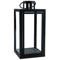 Pozostałe ozdoby ogrodowe - Latarenka 21 x 10 cm czarny CORTINA POLAND - miniaturka - grafika 1