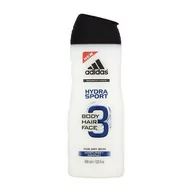 Żele pod prysznic dla mężczyzn - Adidas Hydra Sport żel pod prysznic 400 ml - miniaturka - grafika 1