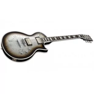 ESP ECLIPSE CUSTOM SILVER LIQUID METAL BURST - Gitary elektryczne - miniaturka - grafika 2