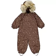 Kombinezony dla dzieci - Wheat Kombinezon narciarski dla niemowląt uniseks Nickie Tech Snowsuit, Zimowe kwiaty różu, 86/18m - miniaturka - grafika 1