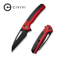 Noże - Nóż składany Civivi Sentinel Strike Red Aluminium / Black FRN, Black K110 (C22025B-1) - miniaturka - grafika 1