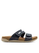 Klapki i japonki damskie - Inblu Klapki AA093N01 Granatowy - miniaturka - grafika 1