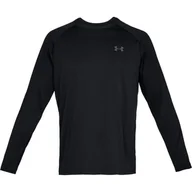 Koszulki sportowe męskie - Koszulka męska Under Armour Tech 2.0 LS Black S - miniaturka - grafika 1