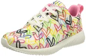 Trampki damskie - Skechers Damskie trampki Bobs Squad Starry Love, Biała i wielowarstwowa dzianina, 37 EU - miniaturka - grafika 1