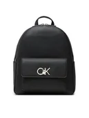 Plecaki - Calvin Klein Plecak Re-Lock Backpack W/Pocket Pbl K60K610637 Czarny - miniaturka - grafika 1