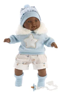 Llorens Lalka hiszpańska płaczący Shiram 38 cm - Lalki dla dziewczynek - miniaturka - grafika 1