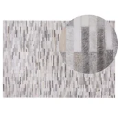 Dywany - Beliani Dywan szary 140 x 200 cm krótkowłosy AHILLI - miniaturka - grafika 1