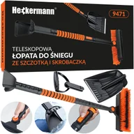Akcesoria do mycia samochodu - Zestaw do odśnieżania auta Skrobaczka szyby 5w1 Heckermann 9471 - miniaturka - grafika 1