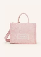 Torebki damskie - Versace Torba Shopper Barocco Athena rosa - miniaturka - grafika 1