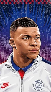 PODKŁADKA POD MYSZ Z Nadrukiem 22x18 cm Kylian Mbappe Tekst Prezent - Podkładki pod mysz - miniaturka - grafika 1