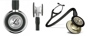 Stetoskop Littmann Cardiology IV 6242 Stetoskop kardiologiczny High Polish Rainbow-Finish, przew.granat, trzonek lira czarna - Urządzenia medyczne - miniaturka - grafika 6