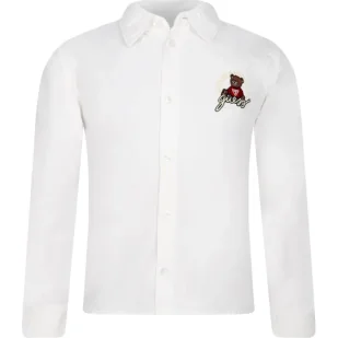 Guess Koszula OXFORD Regular Fit - Bluzki dla chłopców - miniaturka - grafika 1