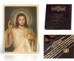 Ikona religijna Jezus Miłosierny - Jezu Ufam Tobie - Ikony i obrazy sakralne Ikona religijna Jezus Miłosierny - Jezu Ufam Tobie - Ikony i obrazy sakralne - miniaturka - grafika 1