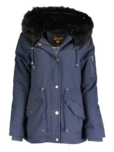 Geographical Norway Parka "Boldina" w kolorze niebieskim - Kurtki damskie - miniaturka - grafika 1