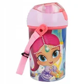Kubki dla dzieci - Bidon Kubek Ze Słomką Shimmer I Shine Pasek 450Ml - miniaturka - grafika 1