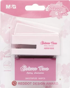 Zszywacz mini Sakura 24/6 20 kartek M&G - Zszywacze biurowe - miniaturka - grafika 1