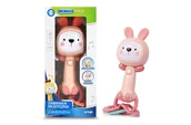 Gryzaki dla dzieci - Artyk, Zabawka muzyczna z gryzakiem Króliczek E-Edu baby - miniaturka - grafika 1