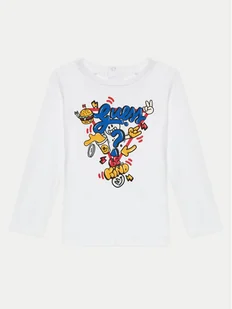 Guess Bluzka I4YI02 K8HM4 Biały Regular Fit - Bluzki damskie - miniaturka - grafika 1