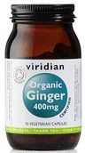 Układ pokarmowy - Viridian Ginger 400mg 90 kapsułek Organiczny - miniaturka - grafika 1