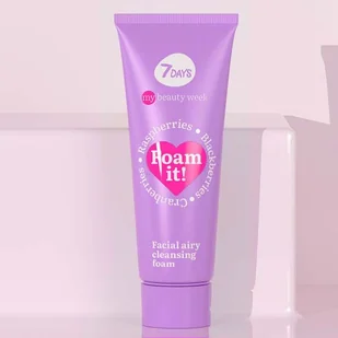 7DAYS Beauty My Beauty Week Foam It! Facial Airy Cleansing Foam 80 ml - Pianki do mycia twarzy - miniaturka - grafika 10
