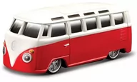 Kolekcjonerskie modele pojazdów - Bburago Volkswagen Van Samba Model Metalowy - miniaturka - grafika 1