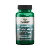 Aminokwasy - AjiPure 9 aminokwasów 60 kaps. (Swanson) - miniaturka - grafika 1