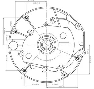 WEIMA Silnik spalinowy WM1P65 z pionowym wałem - Silniki spalinowe - miniaturka - grafika 7