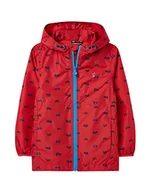 Kurtki i płaszcze dla dziewczynek - Joules Chłopięca ARLOW wodoodporna kurtka z recyklingu pakowalna, czerwona, 3 - miniaturka - grafika 1