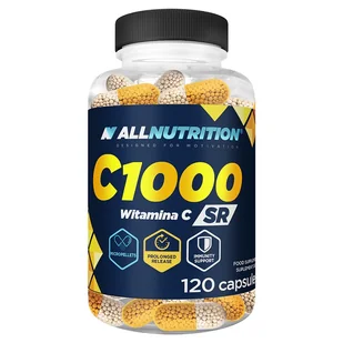 ALLNUTRITION C1000 SR, 120 kapsułek - Witaminy i minerały - miniaturka - grafika 1