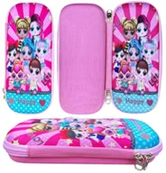 Piórniki - PIÓRNIK szkolny dziecięcy dla dziewczynki 3D do szkoły przedszkola LOL - miniaturka - grafika 1