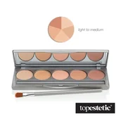 Korektory do twarzy - Colorescience Mineral Corrector Palette Paletka korektorów - kolor Light To Medi - miniaturka - grafika 1