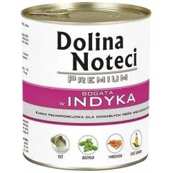 Dolina Noteci PREMIUM bogata w indyka 800g - Mokra karma dla psów - miniaturka - grafika 3